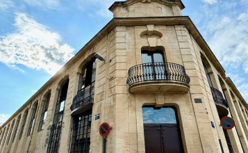 Façana del Parc Tecnològic Urbà de Rodes