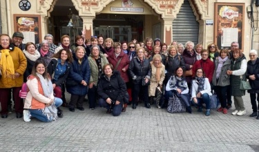 Grupo de Gent Gran en la excursión del Tirisiti