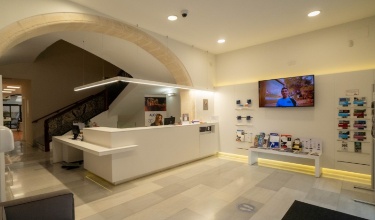 Interior de la oficina Tourist Info