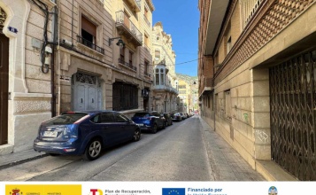 Carrer Joan Cantó, on s'efectuaran les obres
