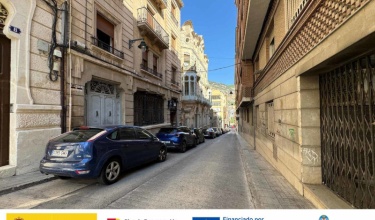 Calle Joan Cantó, donde se efectuarán las obras