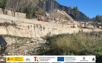 Obres d’accessibilitat entre la Zona Nord i el riu Serpis