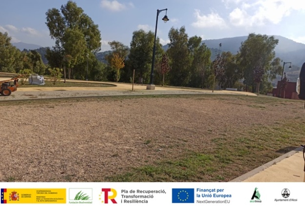 Parque del antiguo vertedero de la Zona Nord, donde se prevé actuar con el proyecto AlcoiBioUp!