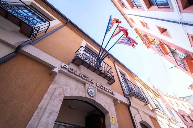 Fachada de la Comisaría de la Policía Local de Alcoy