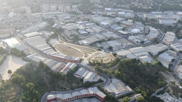 Vista aérea del Polígono Cotes Baixes