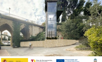 Recreació del projecte de l'ascensor
