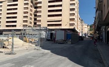 Tram de Joan Valls que es tallarà al trànsit rodat