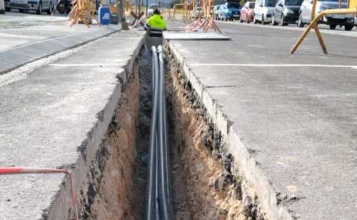Actuació soterrament cablejat en Cotes Baixes
