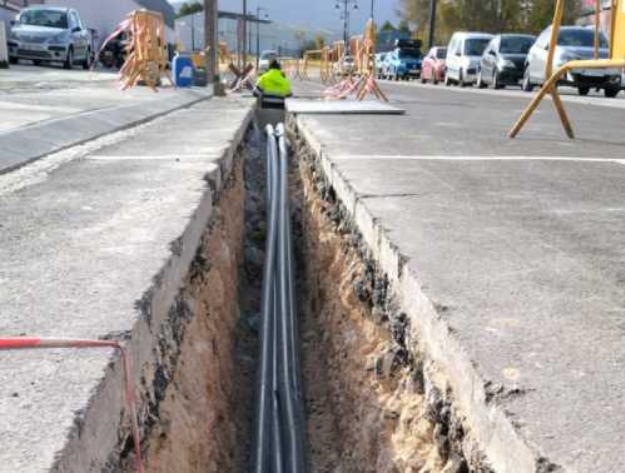 Actuació soterrament cablejat en Cotes Baixes