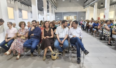 Alcalde, vicealcalde y concejales en la apertura del curso de las aulas de Gent Gran