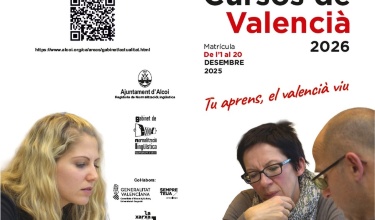 Cartell Cursos de valencià 2026