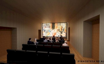 Recreació virtual de la futura pinacoteca