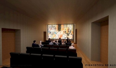 Recreación virtual de la futura pinacoteca