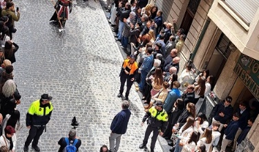 policia local en la Glòria