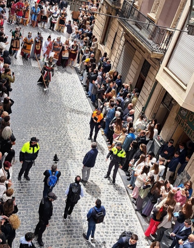 policia local en la Glòria