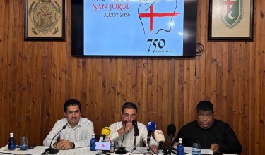 Toni Francés, Francisco García y  Jesús Fuentes en rueda de prensa