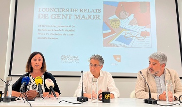Aroa Mira, Pepe Jordá y Pablo de Gracia en rueda de prensa