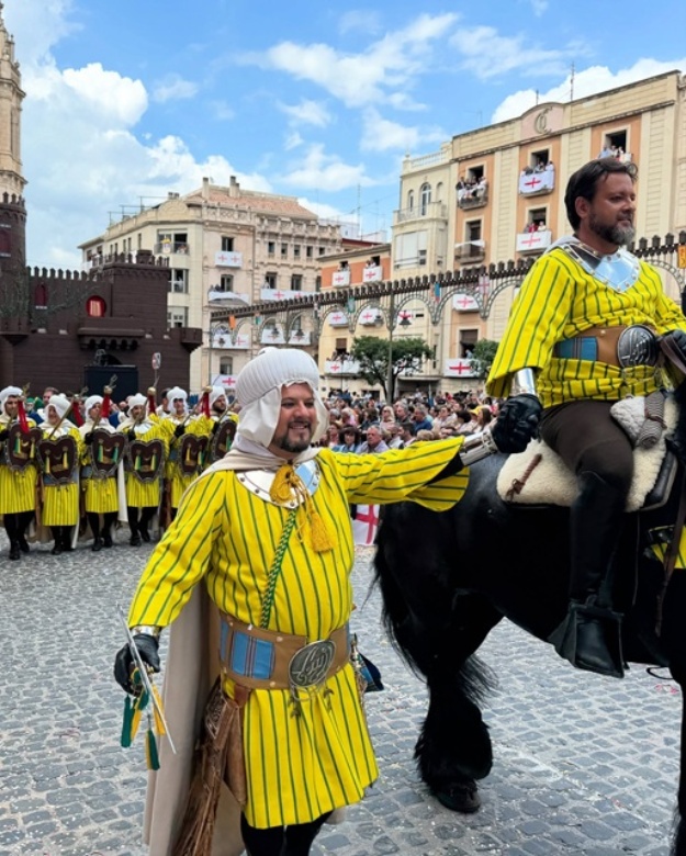 Cap i cap batedor de la filà Abencerrajes