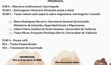 Cartell Jornada Inclusió 2026