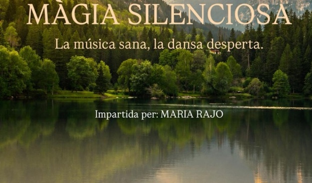 Cartell Màgia silenciosa impartida per Maria Rajo