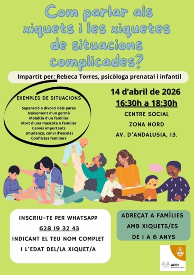 Cartell de la xerrada de l'APPI