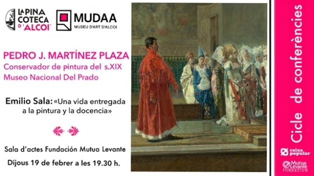 Cartell de la conferència de Pedro J. Martínez