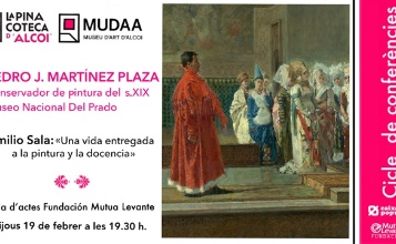 Cartell de la conferència de Pedro J. Martínez