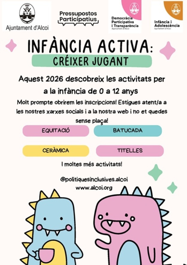 Cartell de la iniciativa Creixer Jugant en valencià