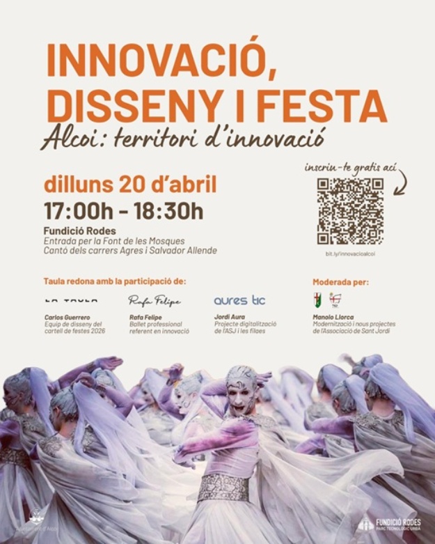 Cartell de la jornada Innovació, Disseny i Festa