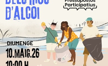 Cartell de la jornada de neteja al riu