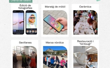 Cartell dels tallers de la Gent Gran 2026