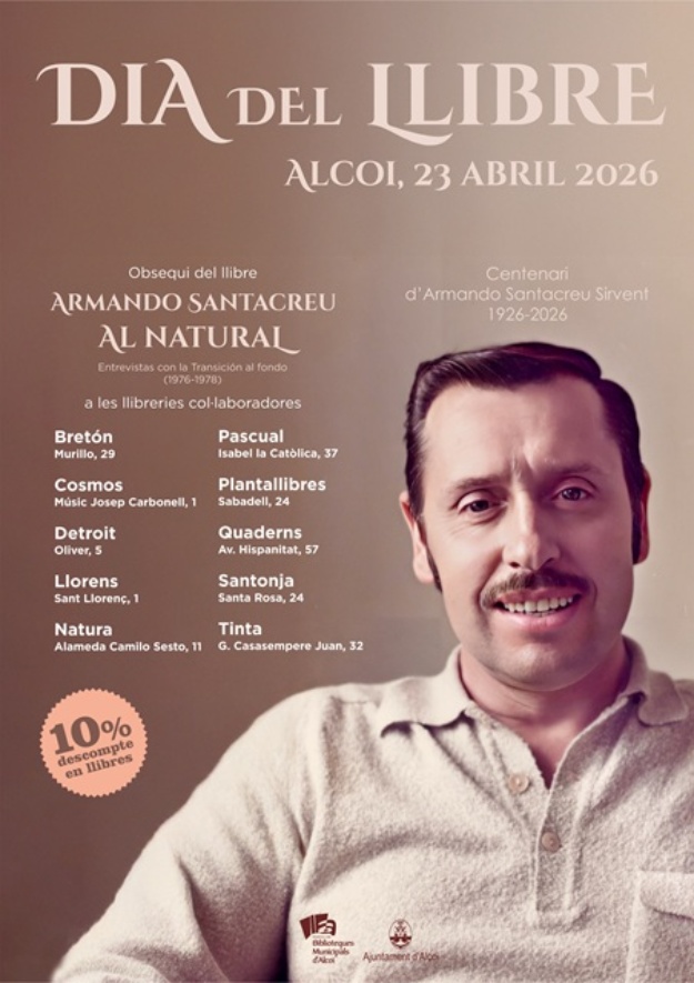 Cartell del dia del Llibre 2026