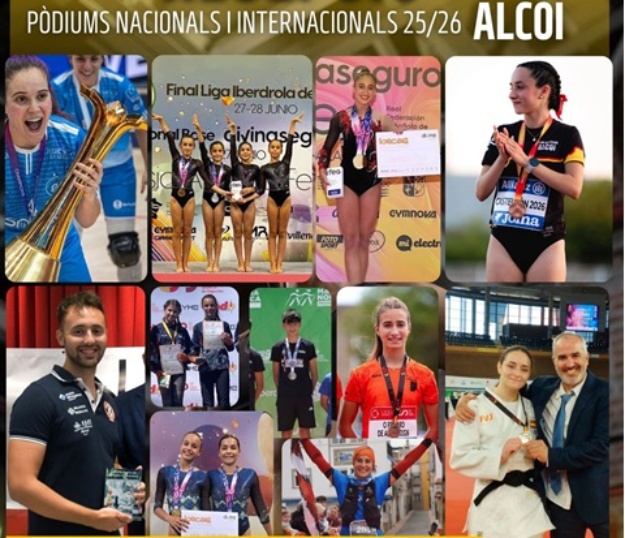 Esportistes en el podi en competicions nacionals i internacionals durant la temporada 25/26