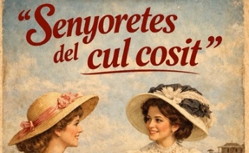 Cartell obra de teatre 'Senyoretes del cul cosit'