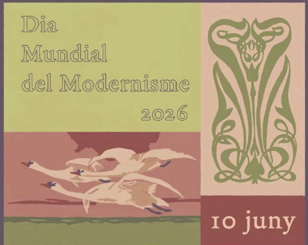 Cartell Dia Mundial del Modernisme 2026