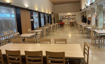 Centre de Majors de la Zona Nord amb el nou mobiliari