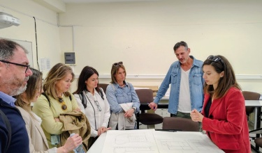 Docents de la xarxa FP en la reunió en Patras