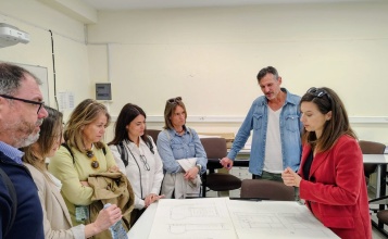 Profesores xarxa FP en la reunión en Patras