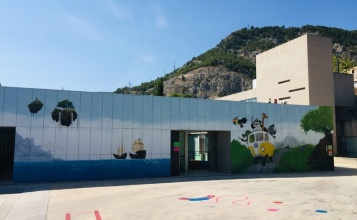 Entrada al Centre d’Educació Especial Tomàs Llàcer