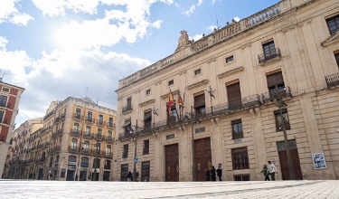 Façana de l'Ajuntament d'Alcoi