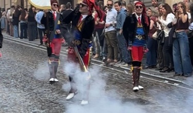 Filá Andaluces durante el Alardo