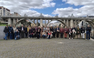 Foto de grupo de la Visita Gent Gran Cuesta de las flores