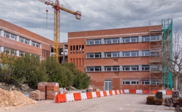 IES Andreu Sempere en obres