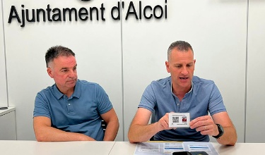 Javi López i Alberto Belda en roda de premsa