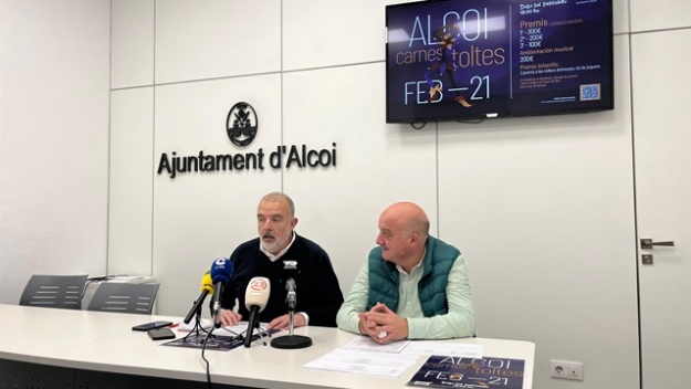 Jordi Martinez i Tomás Tomás en roda de premsa