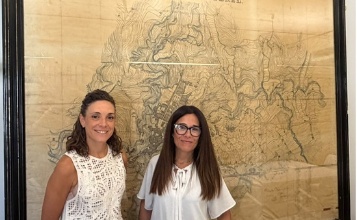 Lorena Zamorano i Loli Moltó durant la presentació