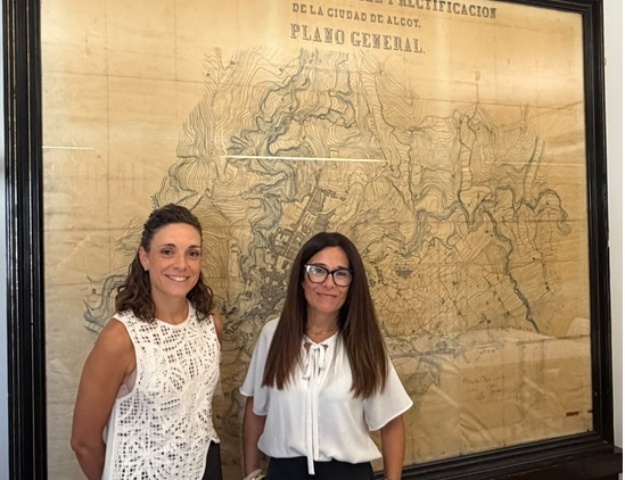 Lorena Zamorano i Loli Moltó durant la presentació