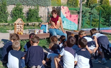 Xiquets i xiquetes en la jornada d'Educació Ambiental 2025-2026