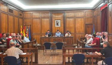 Corporación reunida el 16 de julio en el Salón de Plenos