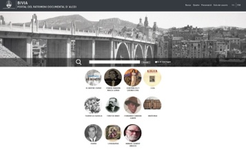 Portada del web BIVIA en l'actualitat